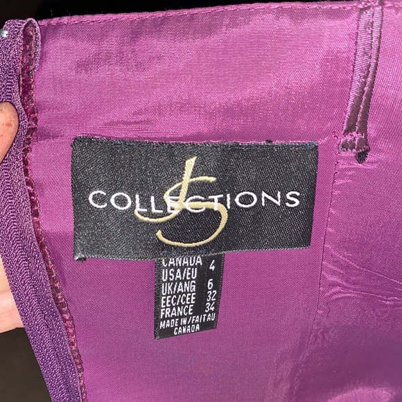 Sexy Violet Gown - Picture 3 of 3